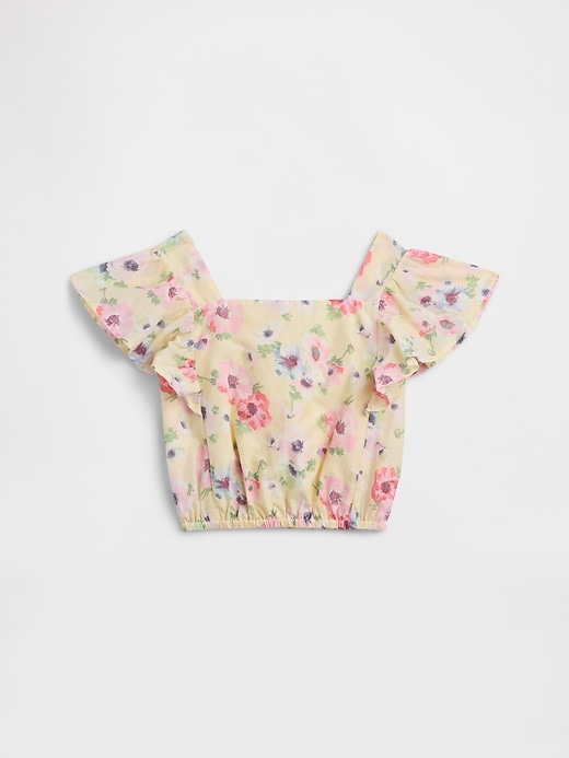 Image number 1 showing, Kids Flutter Sleeve Top