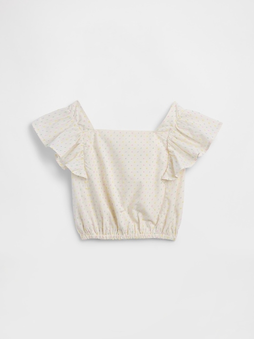 Image number 1 showing, Kids Flutter Sleeve Top