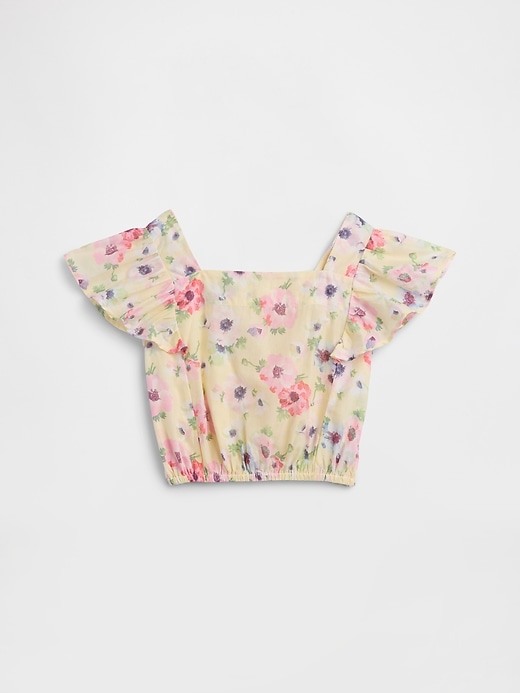 Image number 2 showing, Kids Flutter Sleeve Top