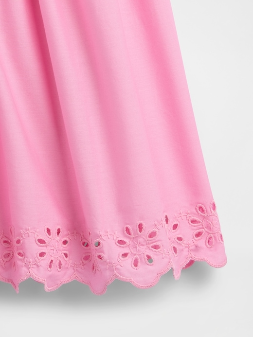Image number 3 showing, Kids Eyelet Ruffle Dress