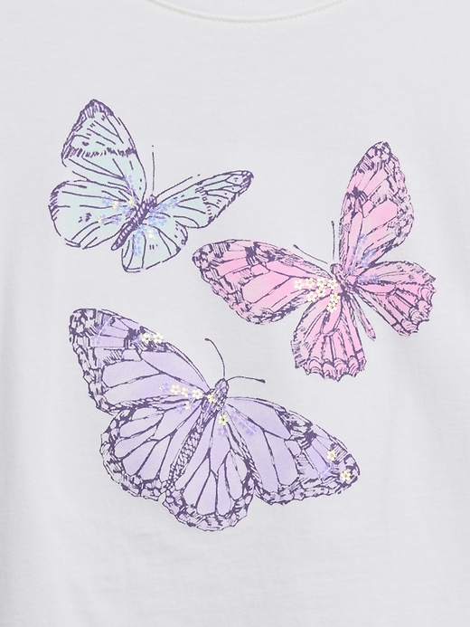 Image number 3 showing, Kids Oversized Graphic T-Shirt