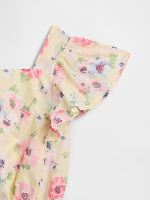 Image number 3 showing, Kids Flutter Sleeve Top