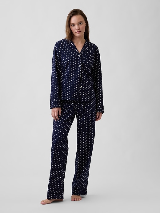 Image number 3 showing, Poplin PJ Shirt