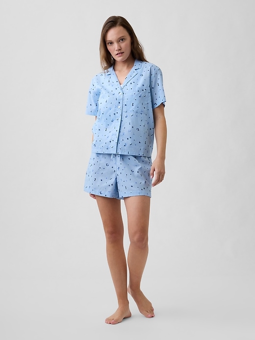 Image number 3 showing, Poplin PJ Shirt