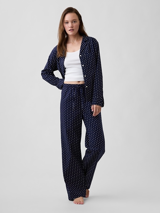 Image number 1 showing, Poplin PJ Pants