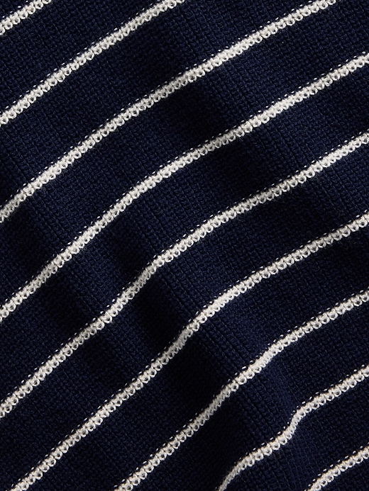 Image number 4 showing, Relaxed Shaker-Stitch Crewneck Sweater