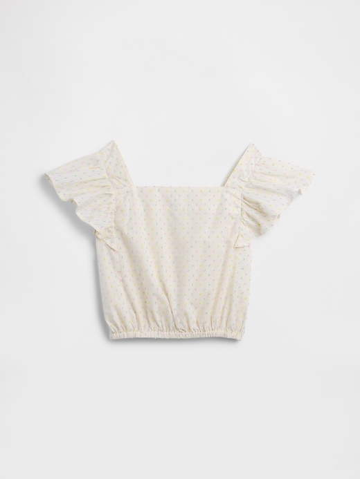 Image number 2 showing, Kids Flutter Sleeve Top