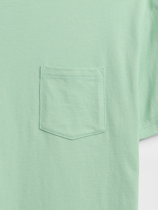 Image number 3 showing, Kids Everyday Soft Stripe Pocket T-Shirt