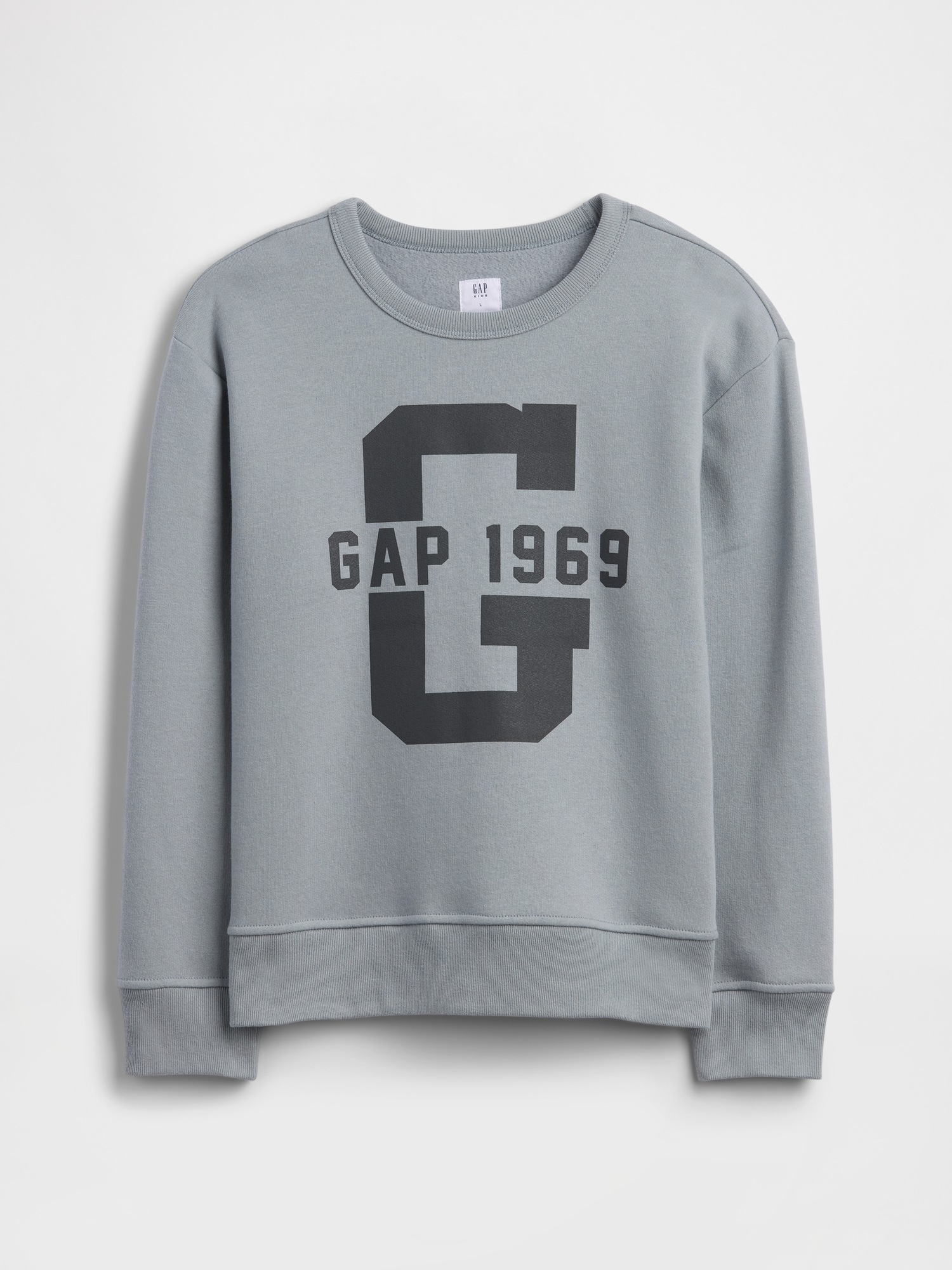 Kids Relaxed Crewneck Graphic Sweatshirt