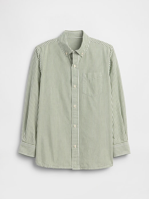 Image number 1 showing, Kids Poplin Shirt