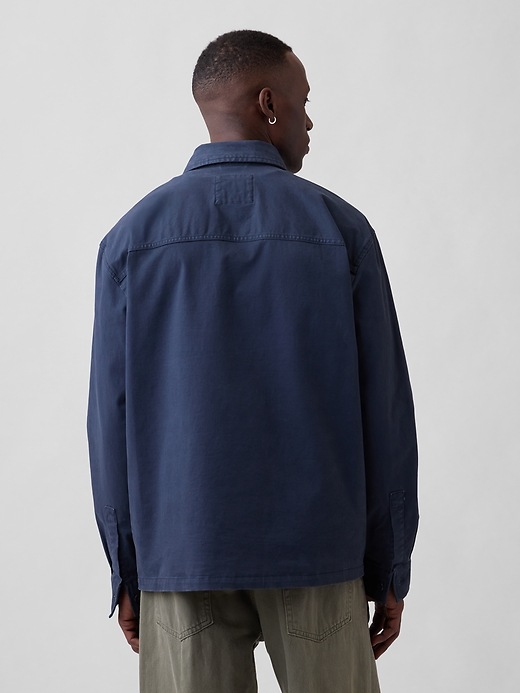 Image number 2 showing, Boxy Shirt Jacket