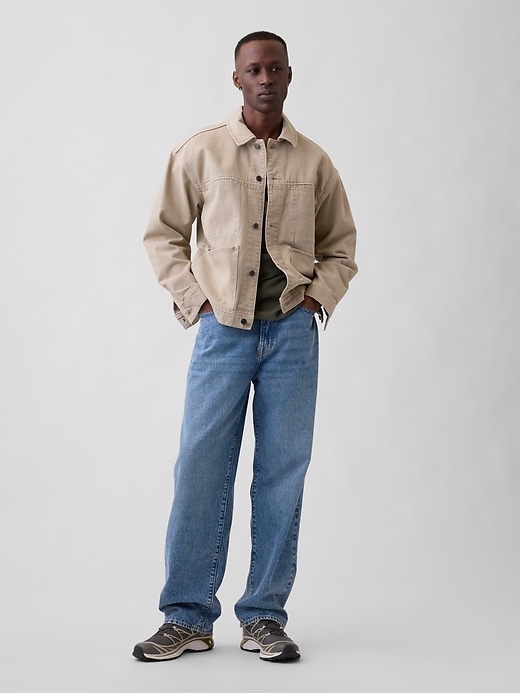 Image number 3 showing, Boxy Icon Denim Jacket