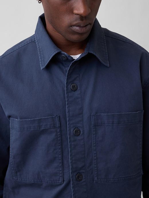 Image number 4 showing, Boxy Shirt Jacket