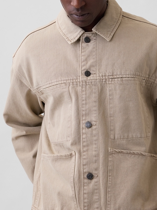 Image number 4 showing, Boxy Icon Denim Jacket