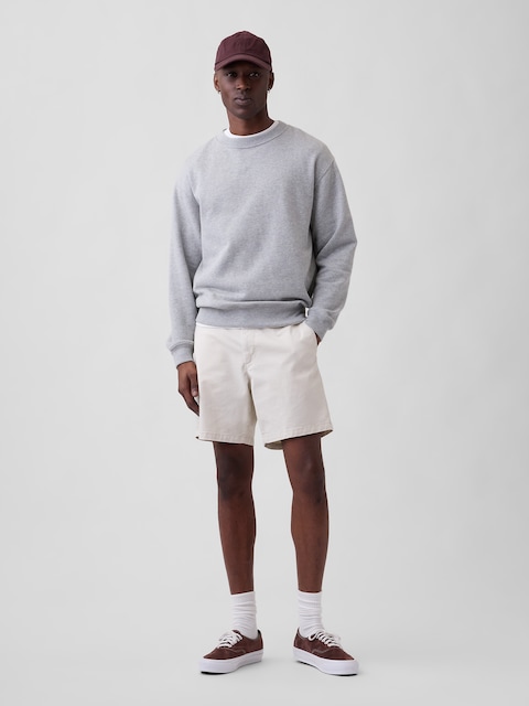 7" Essential Khaki Shorts