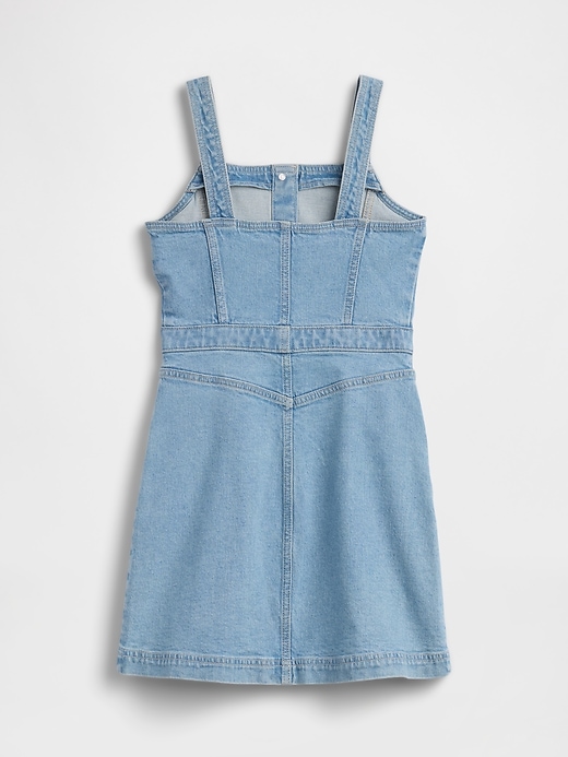Image number 2 showing, Kids Denim Skirtall