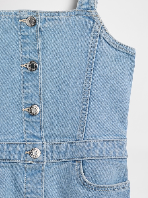 Image number 3 showing, Kids Denim Skirtall