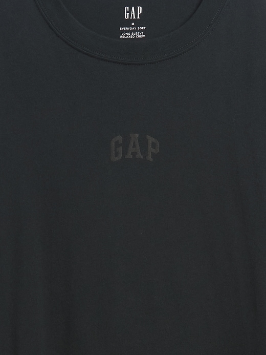 Image number 4 showing, Everyday Soft Relaxed Gap Mini-Logo T-Shirt