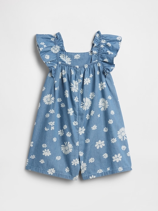 Image number 2 showing, babyGap Chambray Flutter Romper