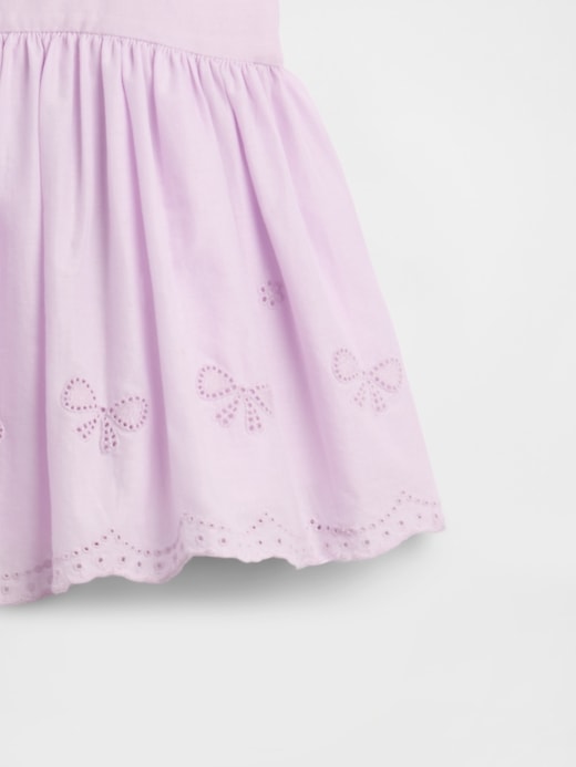 Image number 3 showing, Baby Eyelet Two-Piece Dress Set