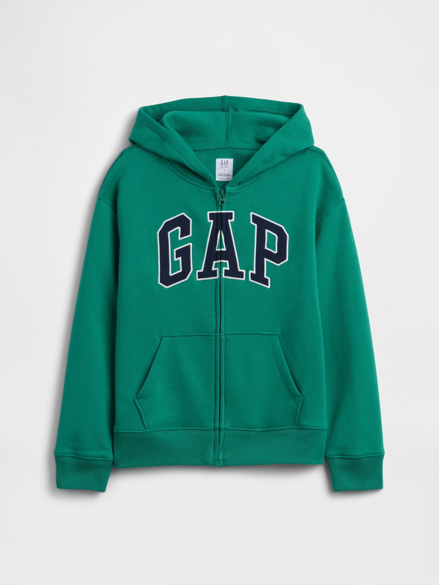 Kids Relaxed Gap Logo Zip Hoodie