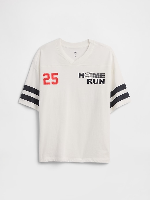 Image number 1 showing, Kids Oversized Soccer T-Shirt