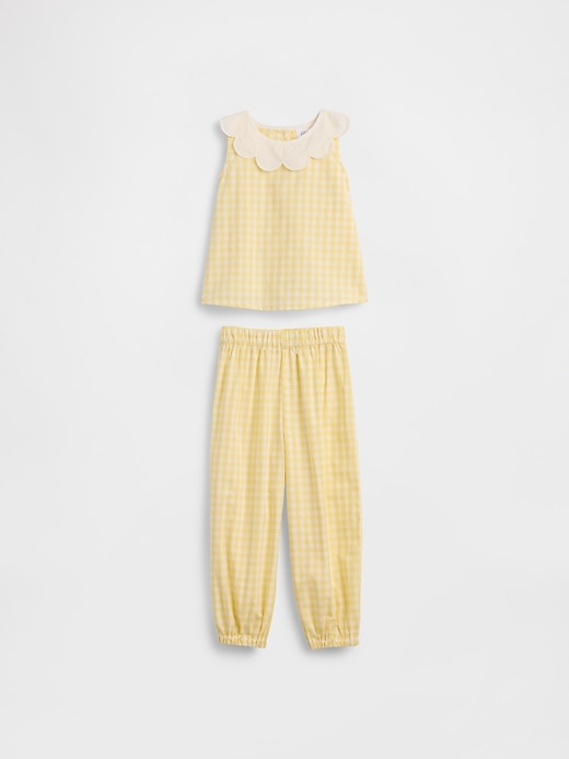 Image number 1 showing, babyGap Poplin Two-Piece Outfit Set