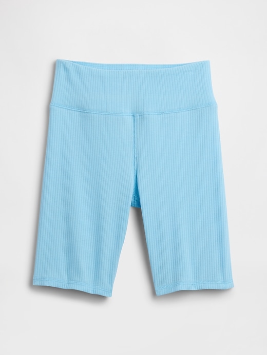 Image number 1 showing, Kids Pull-On Ribbed Bike Shorts