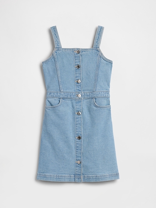 Image number 1 showing, Kids Denim Skirtall