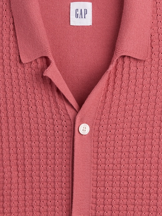 Image number 4 showing, Textured Sweater Vacay Shirt