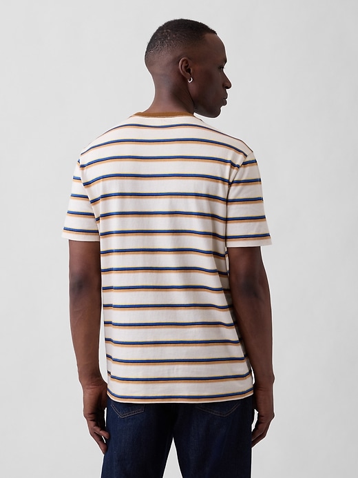 Image number 2 showing, Everyday Soft Stripe Crewneck T-Shirt