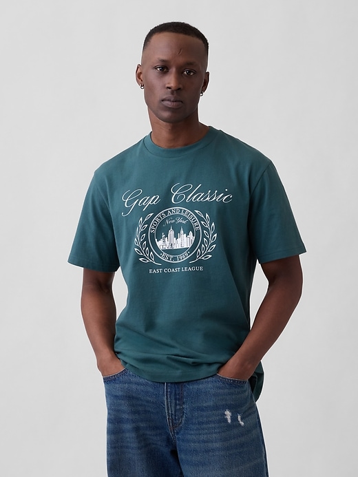 Image number 1 showing, Everyday Soft Relaxed Graphic T-Shirt