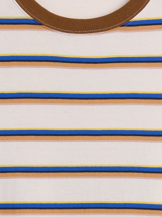 Image number 4 showing, Everyday Soft Stripe Crewneck T-Shirt