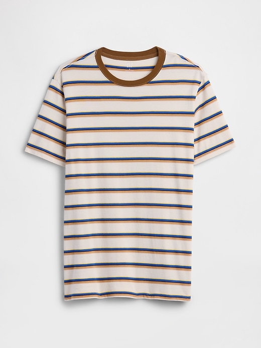 Image number 5 showing, Everyday Soft Stripe Crewneck T-Shirt