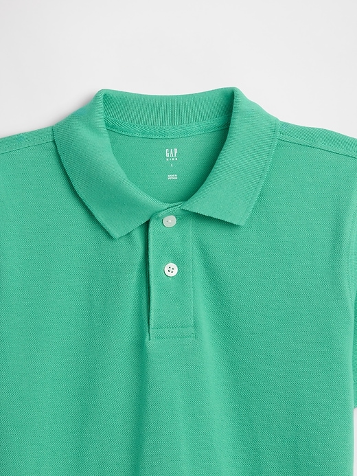 Image number 3 showing, Kids Pique Polo Shirt