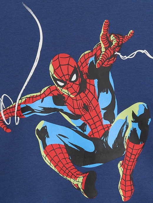 Image number 3 showing, GapKids | Marvel Spider-Man Relaxed Graphic Sweatshirt