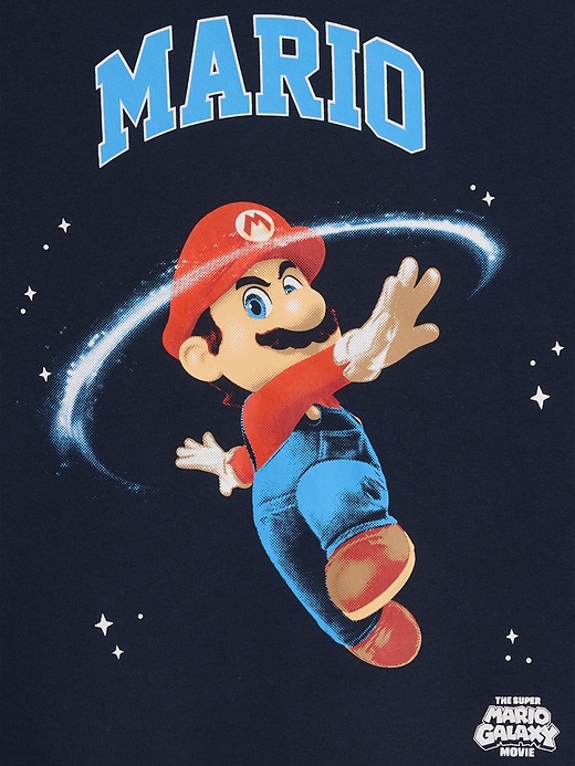 Image number 3 showing, GapKids Super Mario Relaxed Graphic Sweatshirt