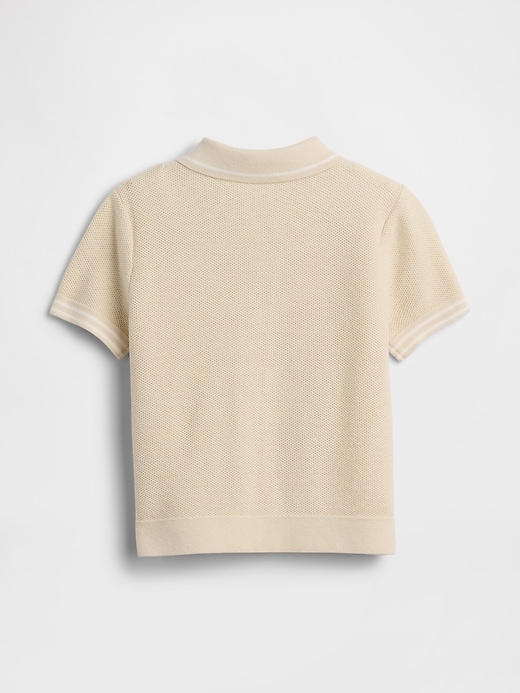 Image number 2 showing, babyGap Sweater Polo Shirt