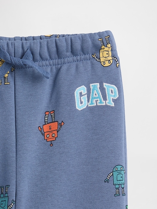Image number 3 showing, babyGap Relaxed Pull-On Logo Joggers