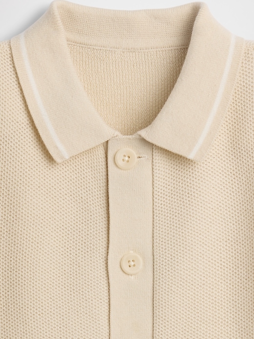 Image number 3 showing, babyGap Sweater Polo Shirt