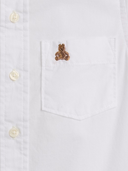 Image number 3 showing, babyGap Brannan Bear Poplin Shirt
