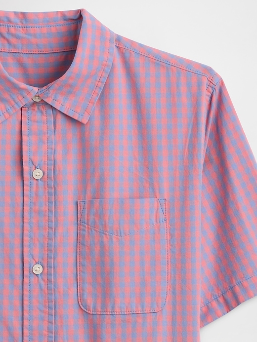Image number 3 showing, Kids Poplin Shirt