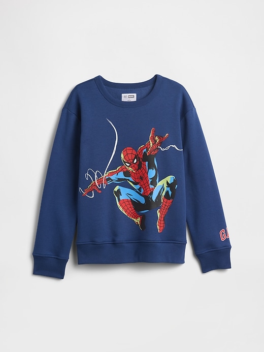 Image number 1 showing, GapKids | Marvel Spider-Man Relaxed Graphic Sweatshirt