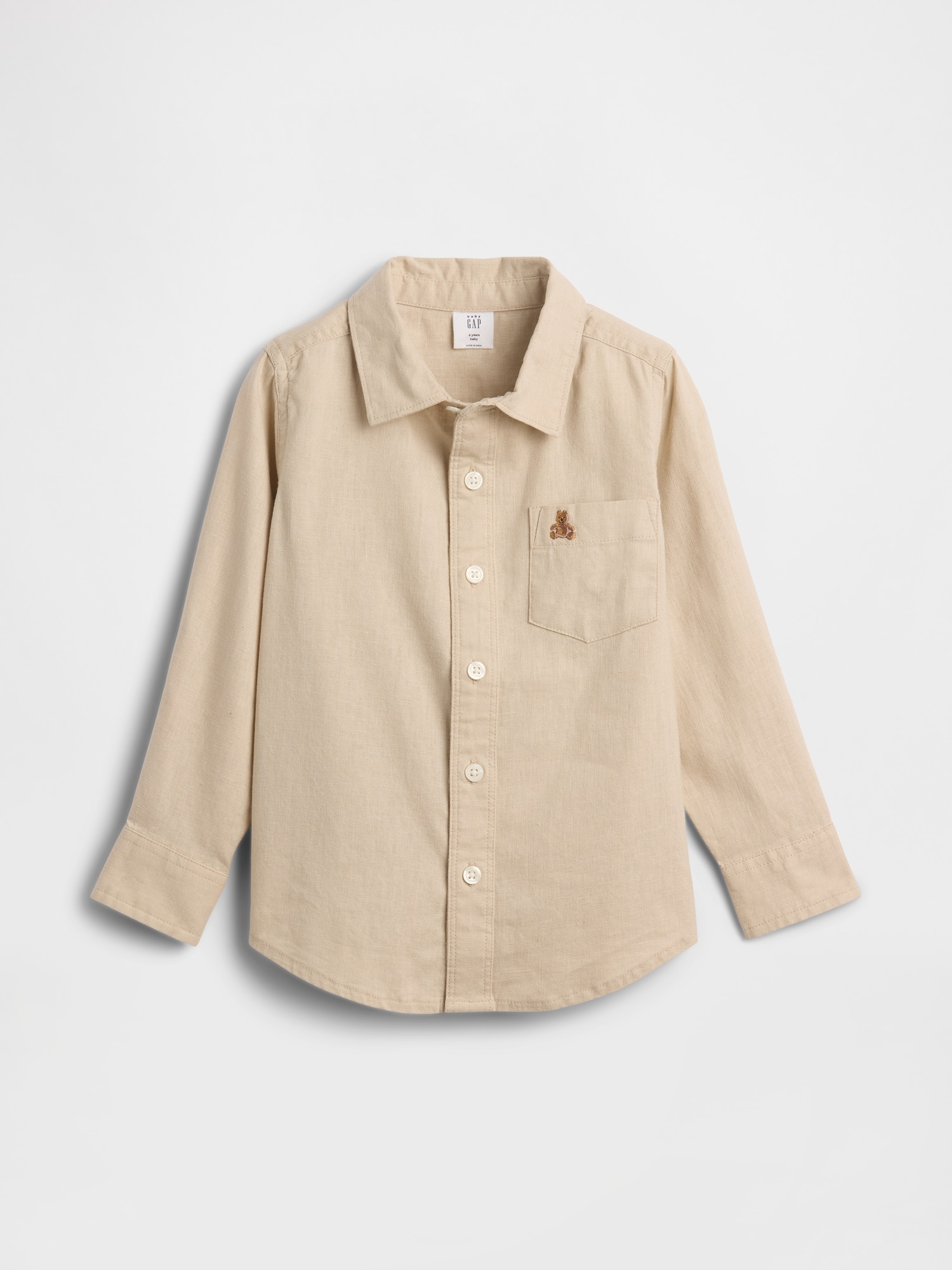 babyGap Linen-Blend Shirt