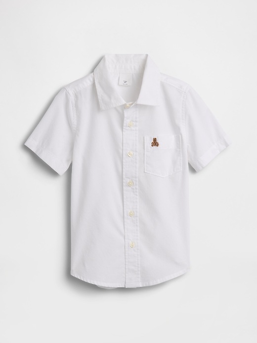 Image number 1 showing, babyGap Brannan Bear Poplin Shirt
