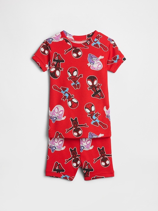 Image number 1 showing, Kids & babyGap Marvel Spider-Man 100% Organic Cotton PJ Set