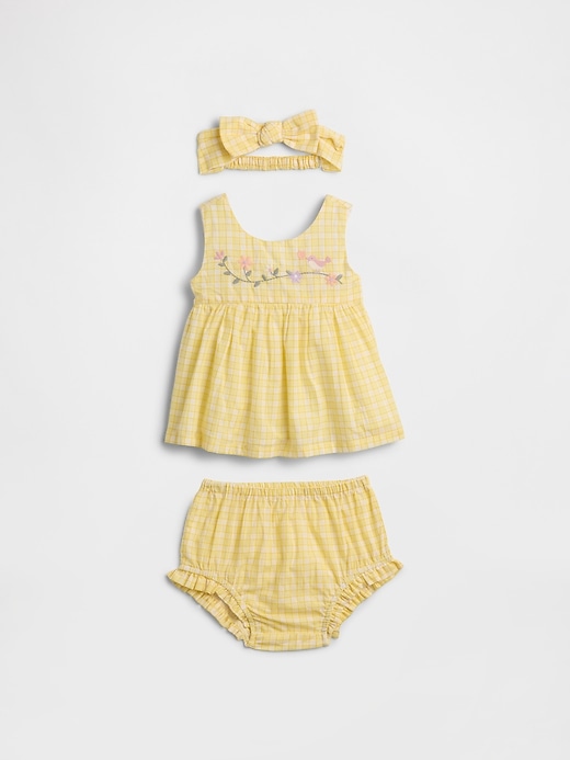 Image number 1 showing, Baby Three-Piece Outfit Set