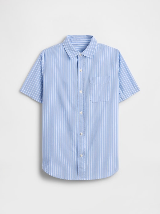 Image number 1 showing, Kids Poplin Shirt