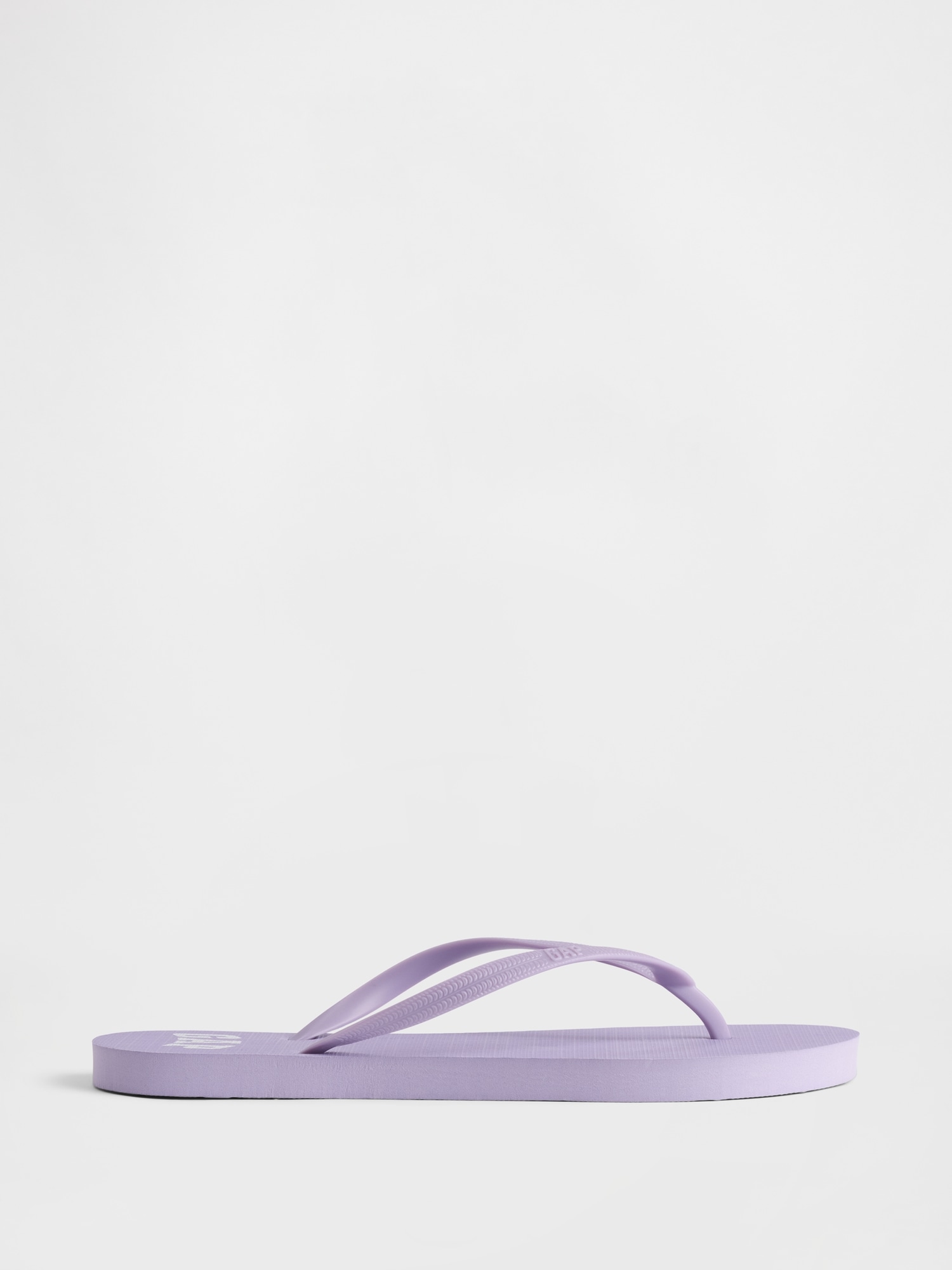 Gap Factory Gap Logo Flip Flops In Purple