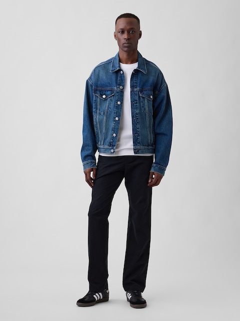Relaxed Pull-On Khakis